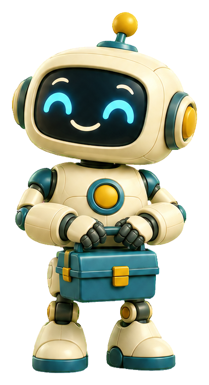 Preview for 3d Playful Robots Helper Robot
