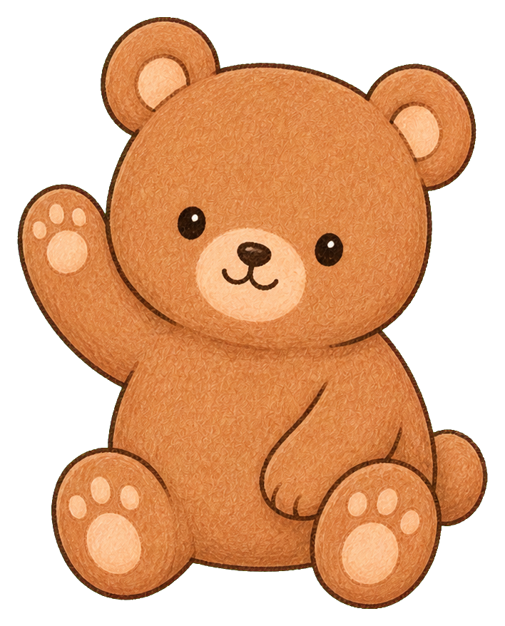 Preview for Cute Bear Sticker Graphic For Pizap Designs