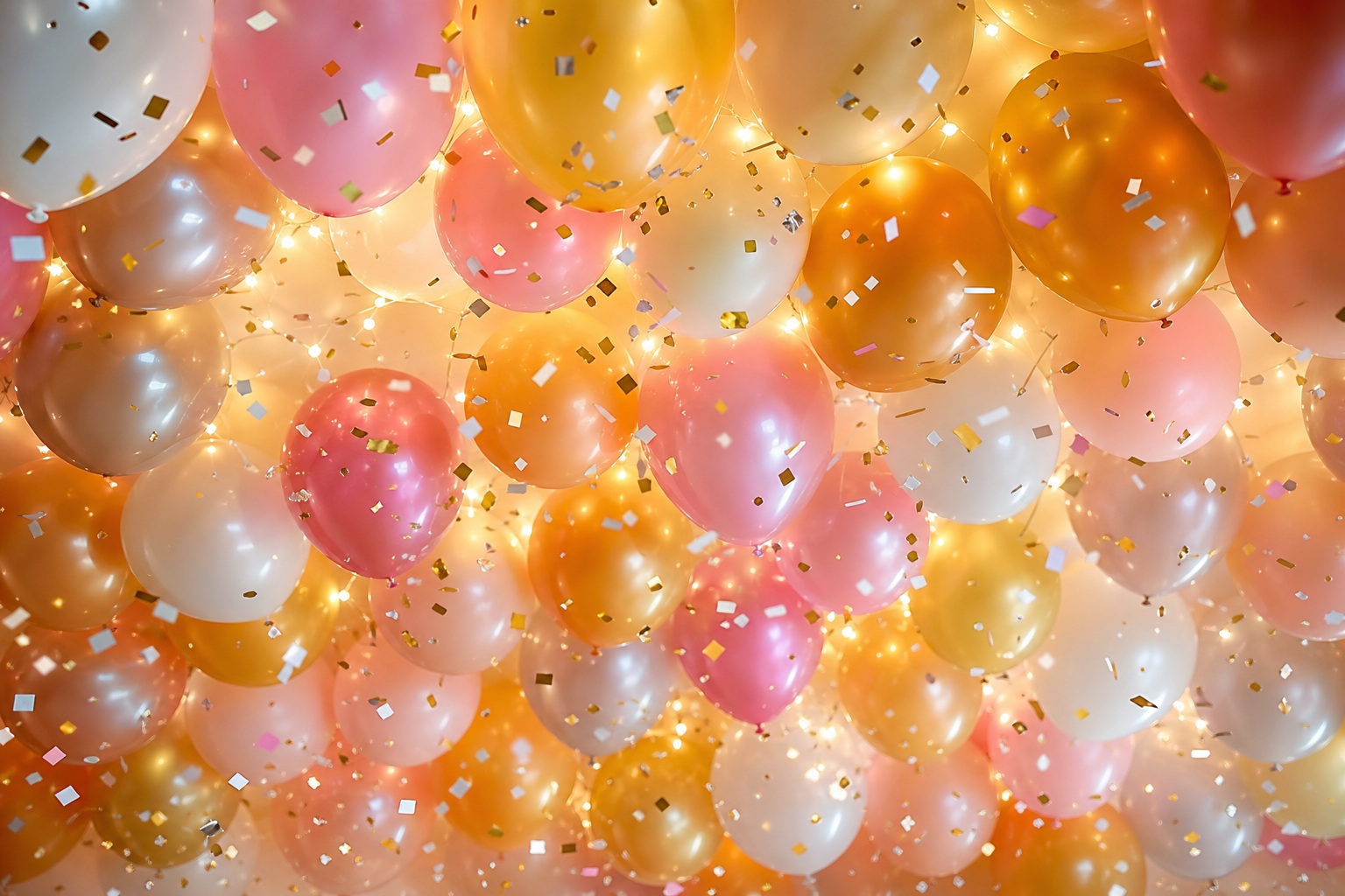 Preview for Balloon Ceiling Glow Stock Background
