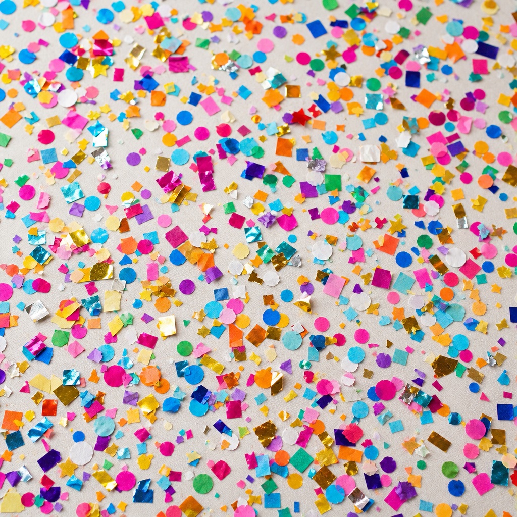 Preview for Birthday Confetti Texture Background