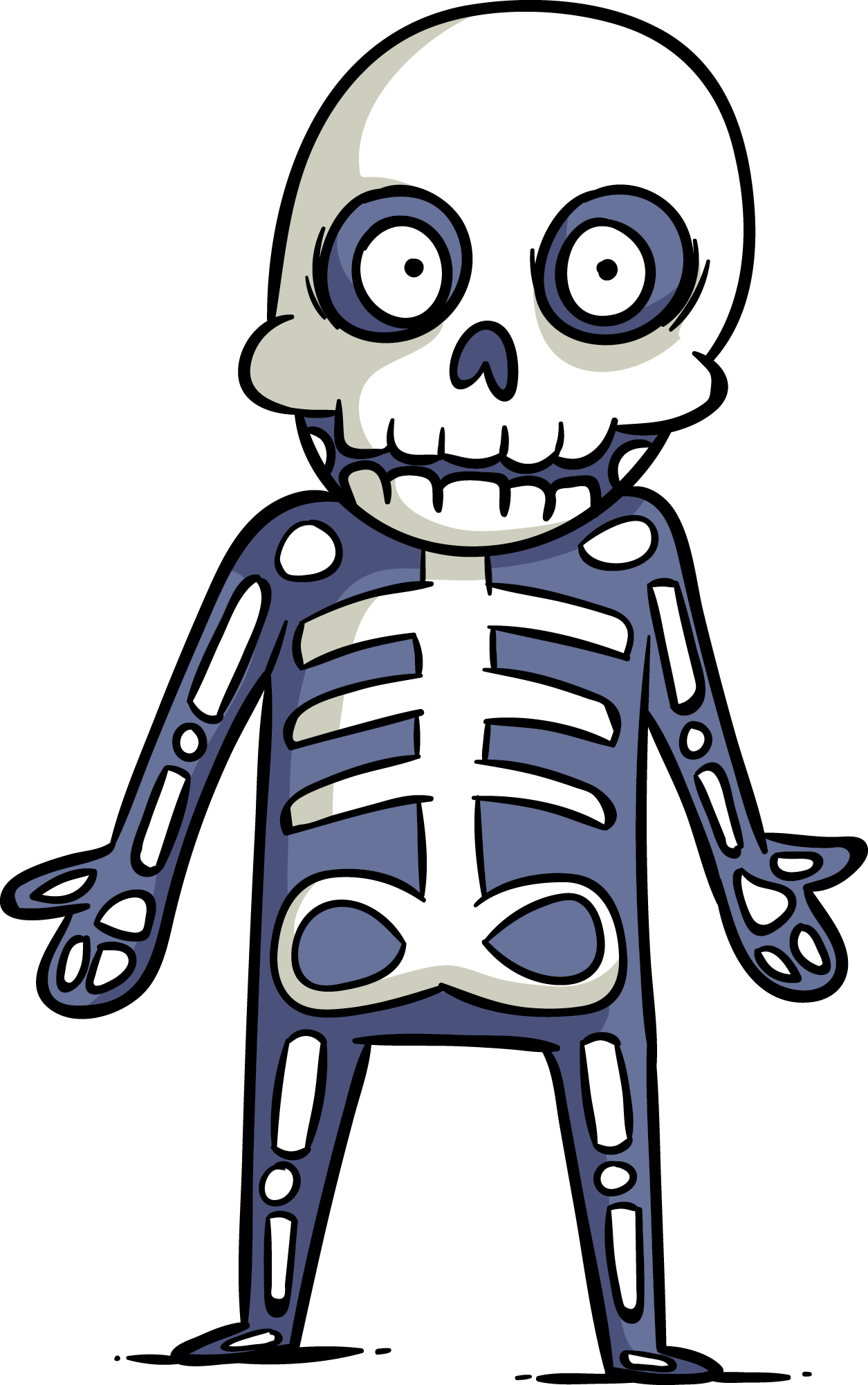 Preview for Cartoon-skeleton-illustration-skelaton-sticker-9a097