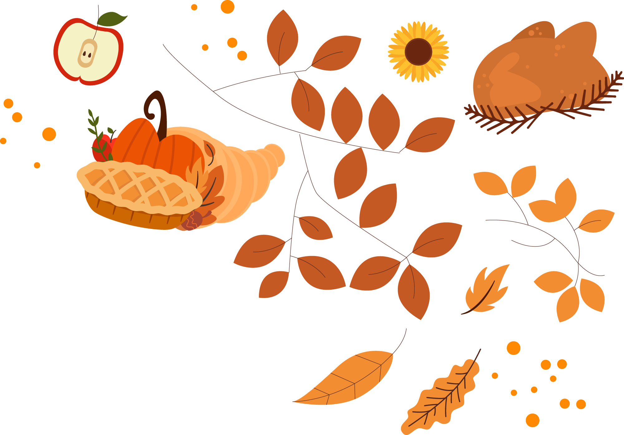 Preview for Autumn-harvest-pixel-art-thanksgiving-sticker-3e3ed