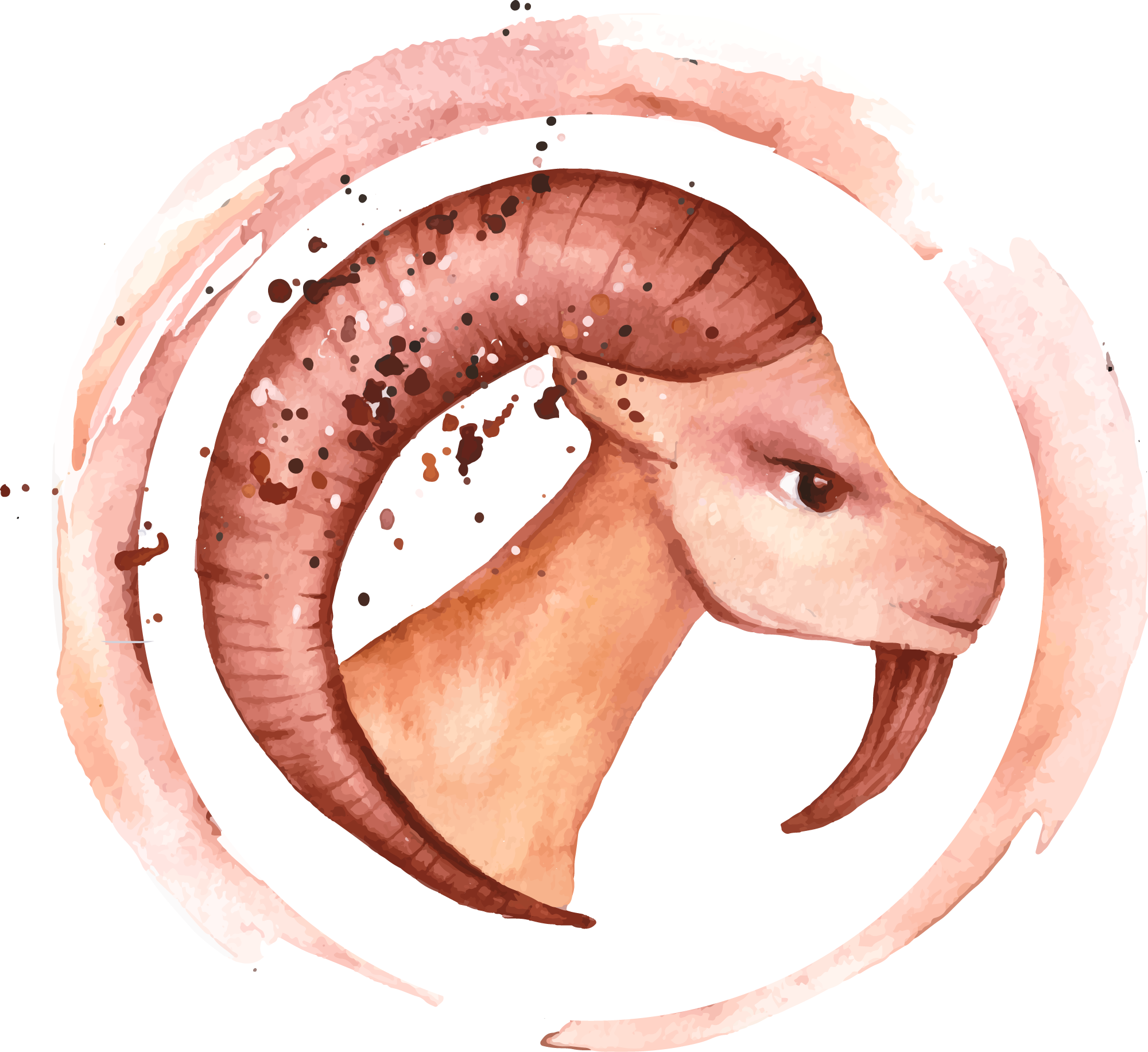 Preview for Aries-zodiac-sign-watercolor-illustration-sticker-3e683