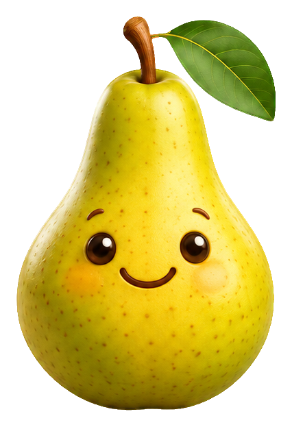 Preview for 3d Fruit Pals Pear Pal