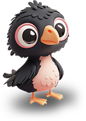 Preview for Cartoon-bird-illustration-animal-sticker-29f2b