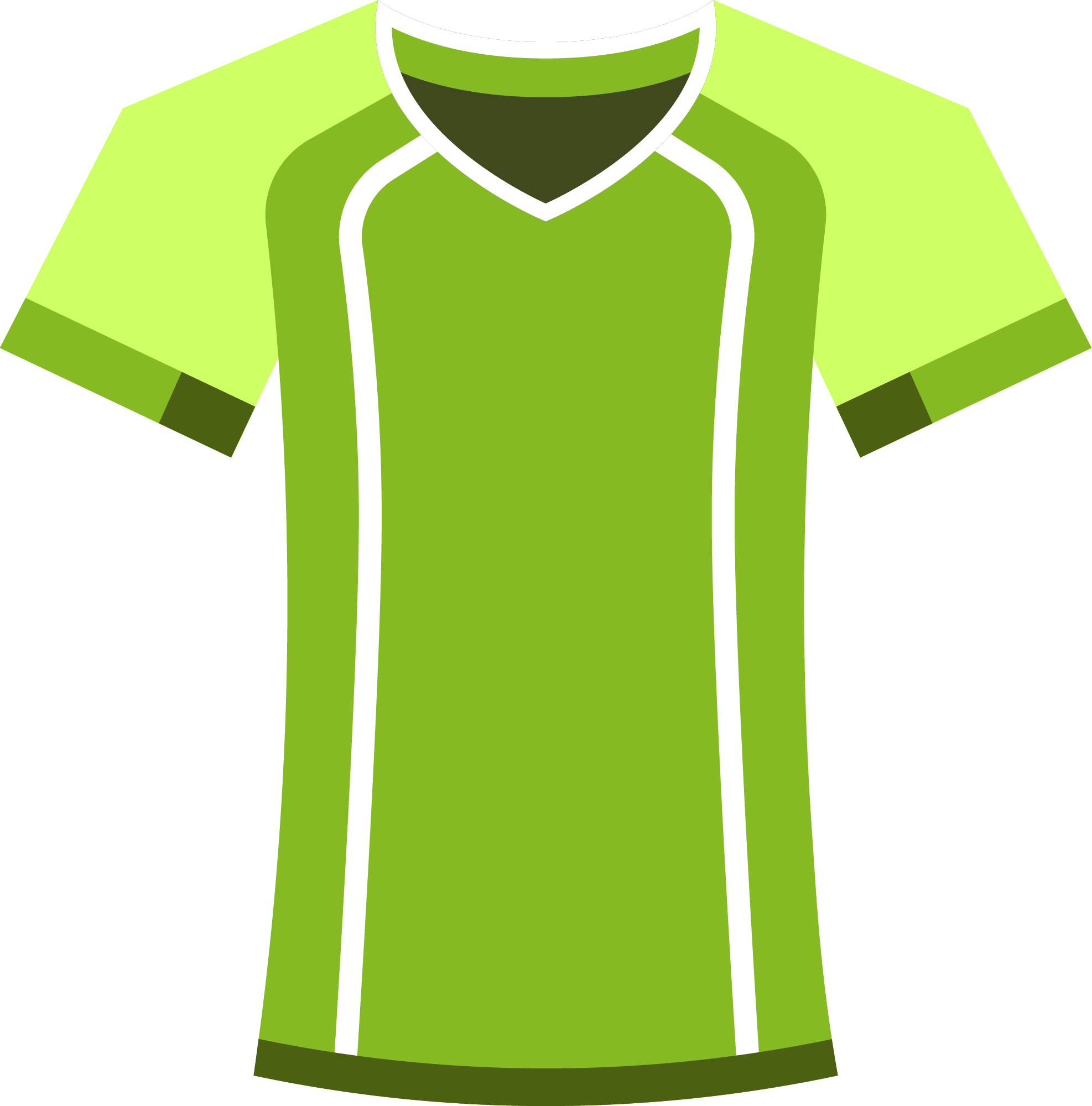 Preview for Green-sports-jersey-design-world-cup-sticker-fb909