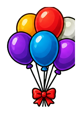 Preview for Balloon Bundle Sticker Graphic