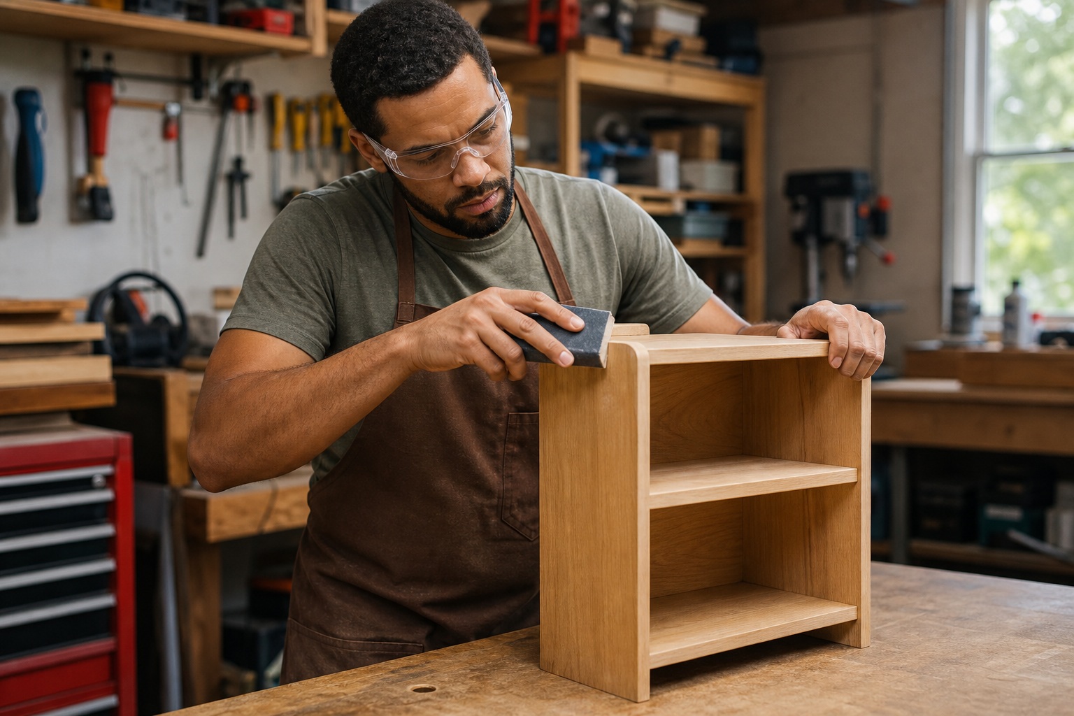 Preview for Woodworking Hobby Workshop Background