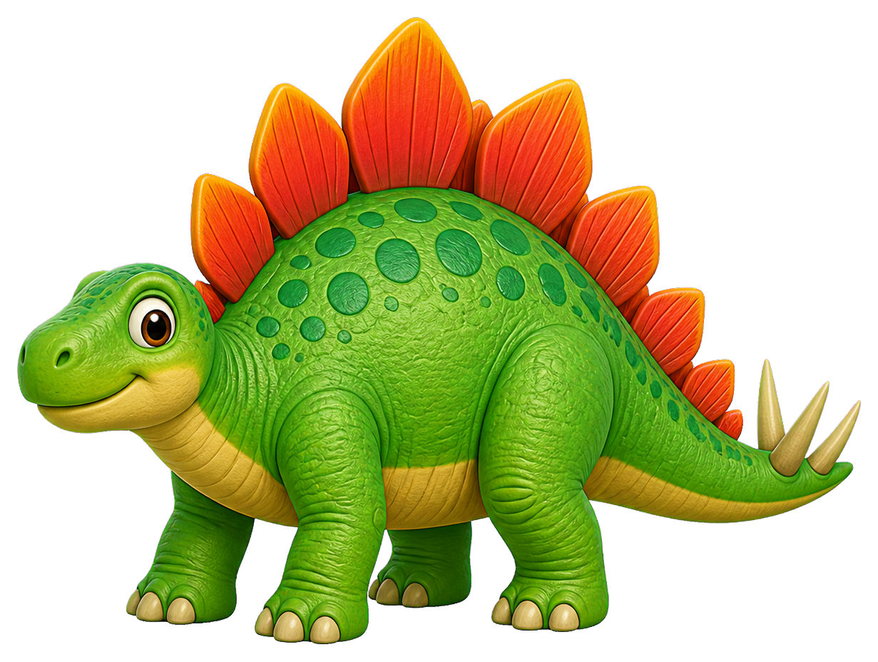 Preview for Stegosaurus Dinosaur Sticker Graphic