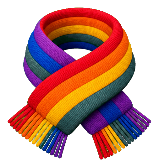 Preview for Rainbow Scarf Pride Sticker