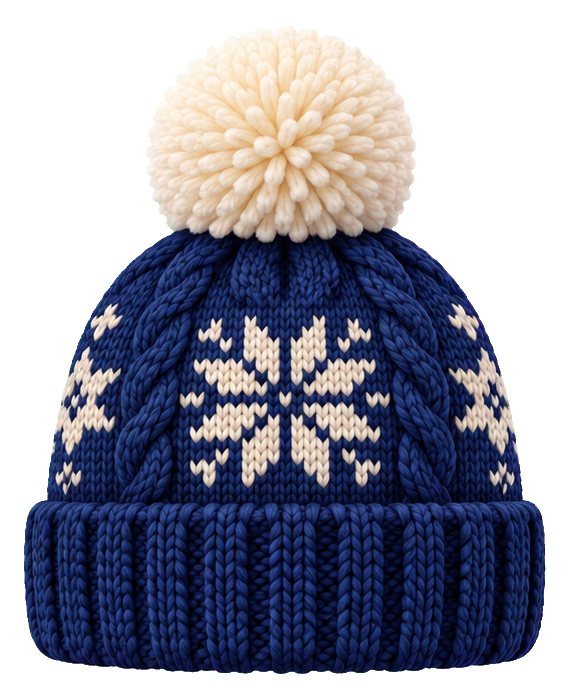 Preview for Knit Winter Pompom Beanie