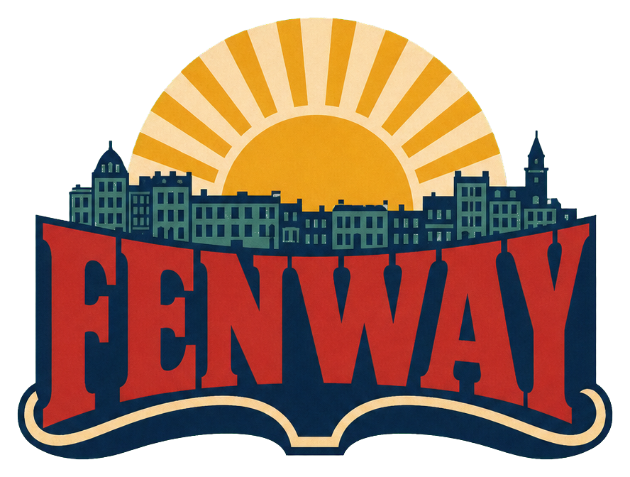 Preview for Fenway Sun Retro Boston Sticker