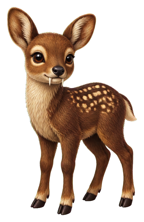 Preview for Cocoa Musk Deer Fawn Sticker