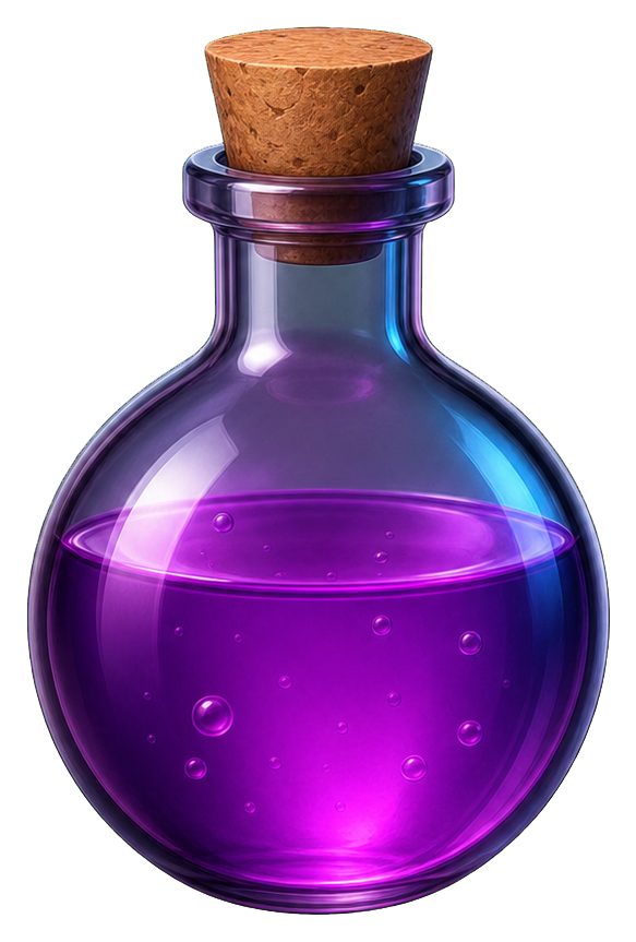 Preview for Magic Potion Plain Sticker