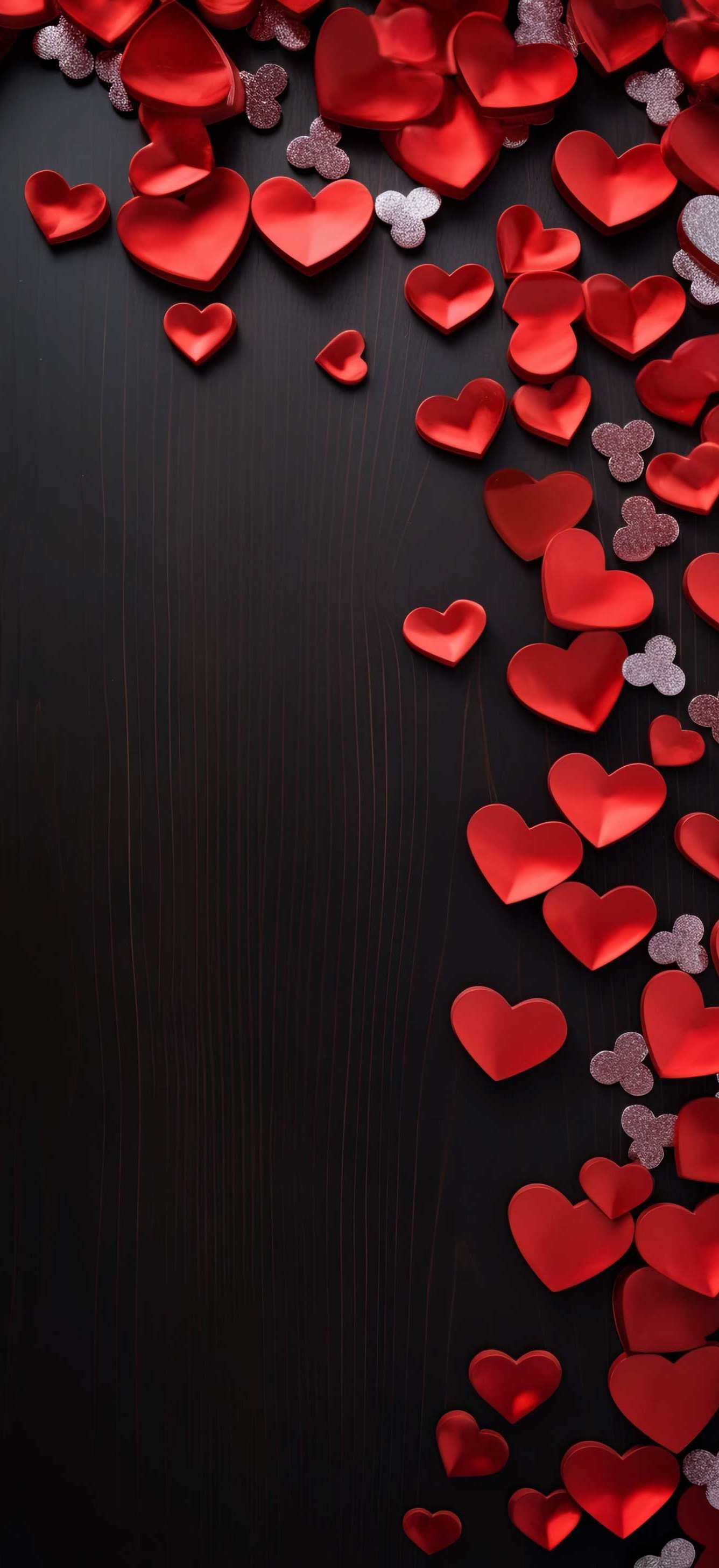 Preview for Valentines-day-heart-confetti-heart-phone-background-b866b