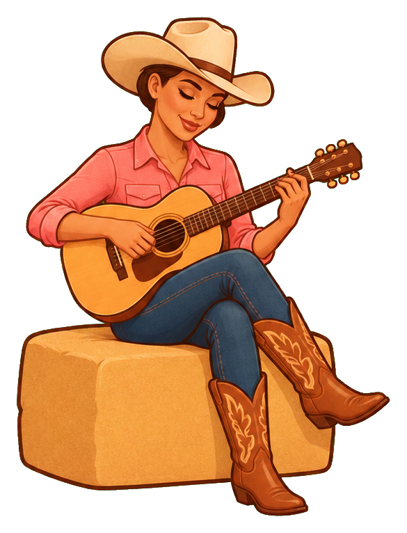 Preview for Cowgirl With Guitar