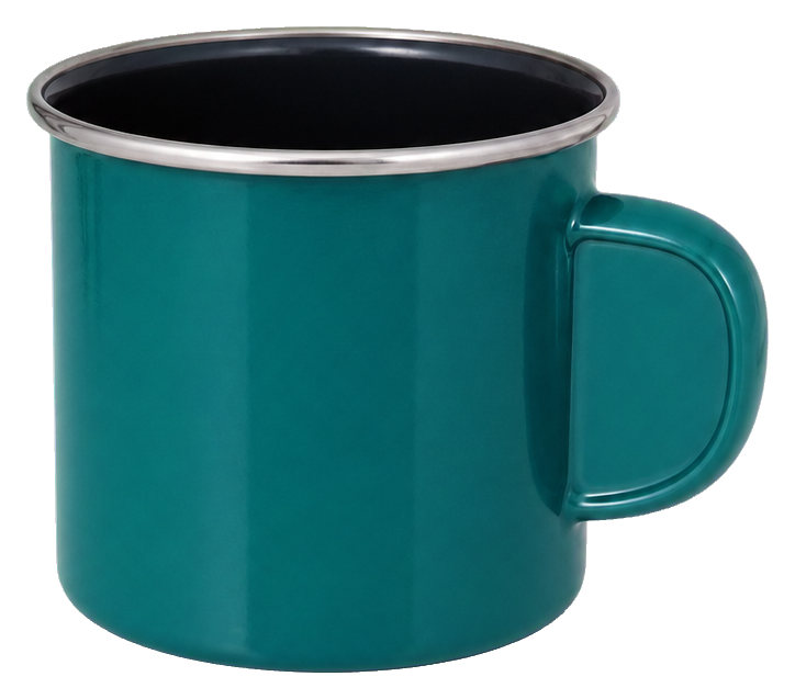 Preview for Teal Enamel Camping Mug Sticker