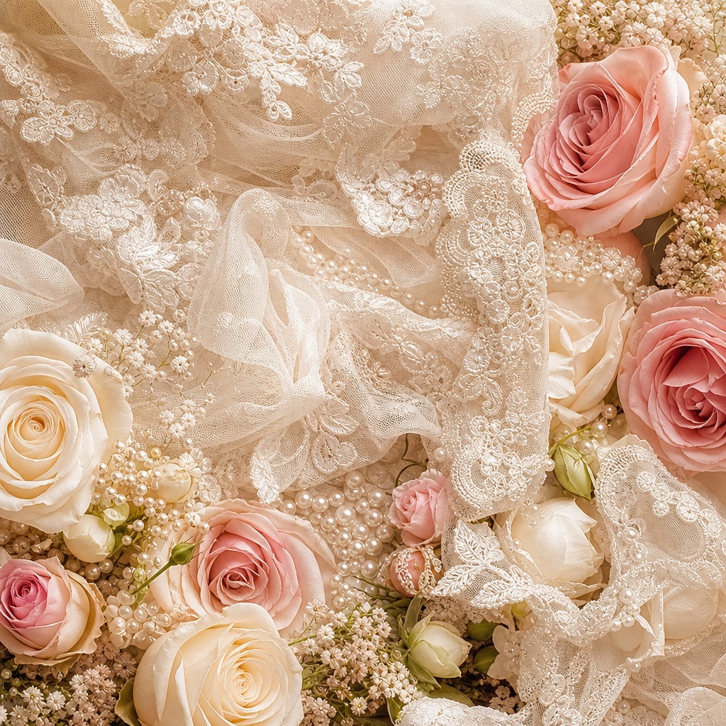 Preview for Wedding Lace Floral Background