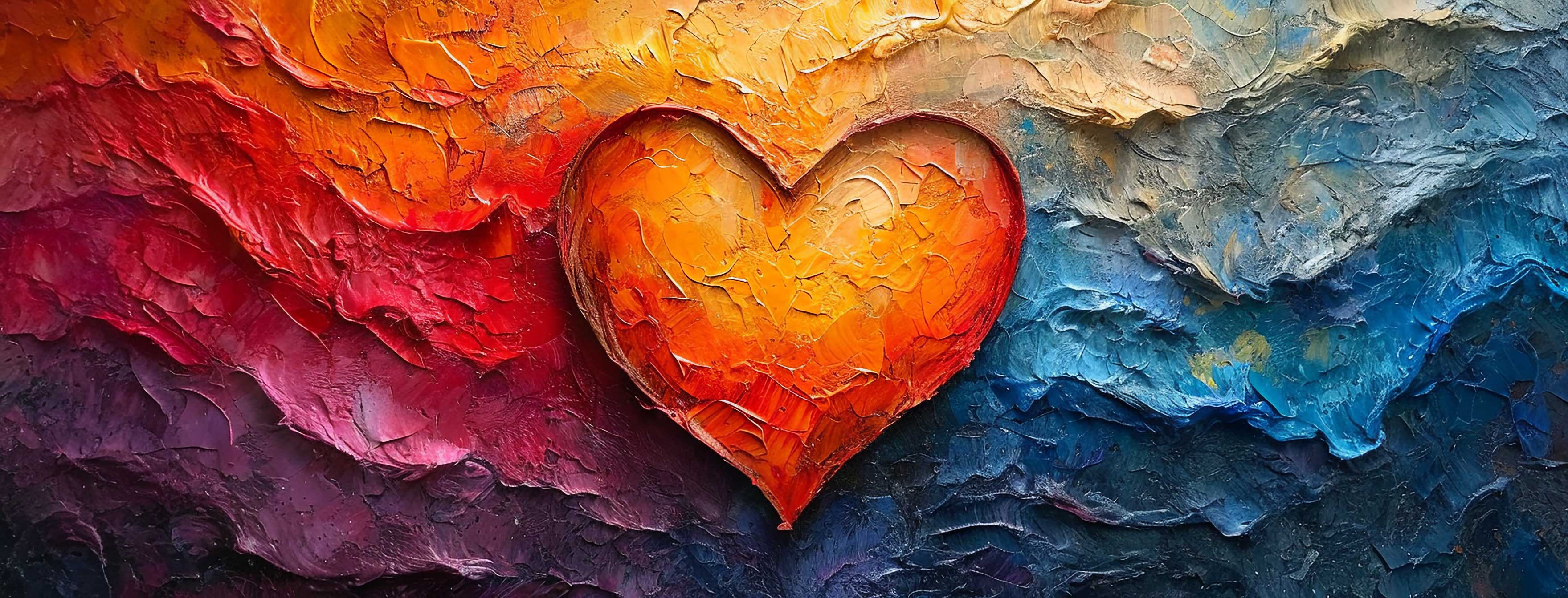 Preview for Heart-abstract-landscape-heart-cover-background-67168