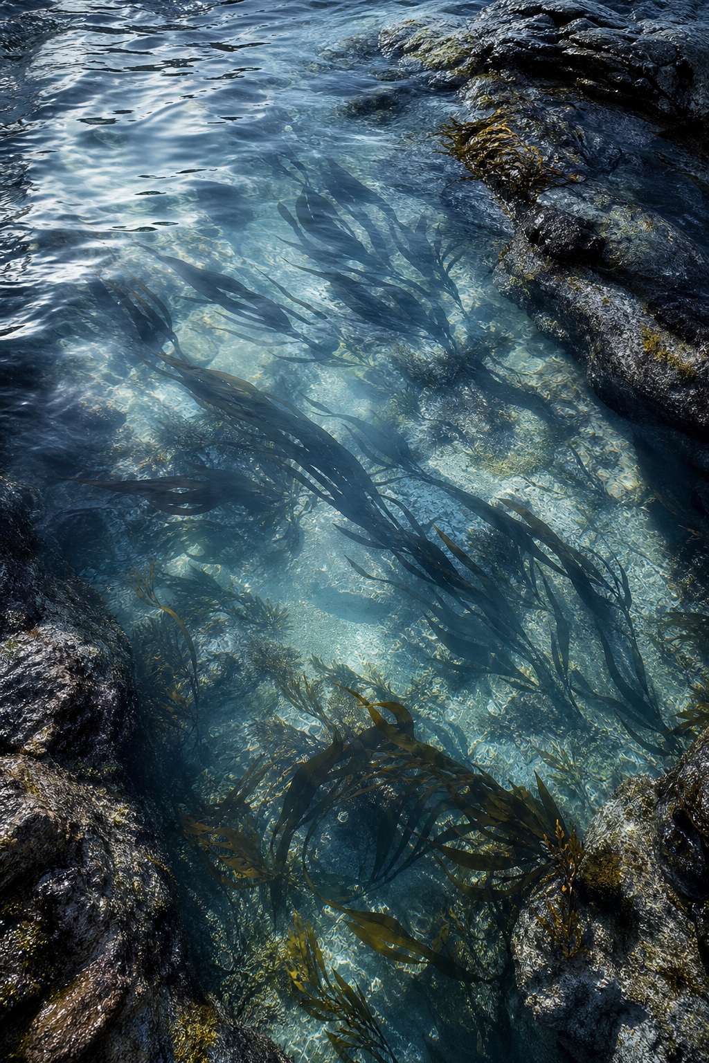 Preview for Tidal Pool Texture Stock Background