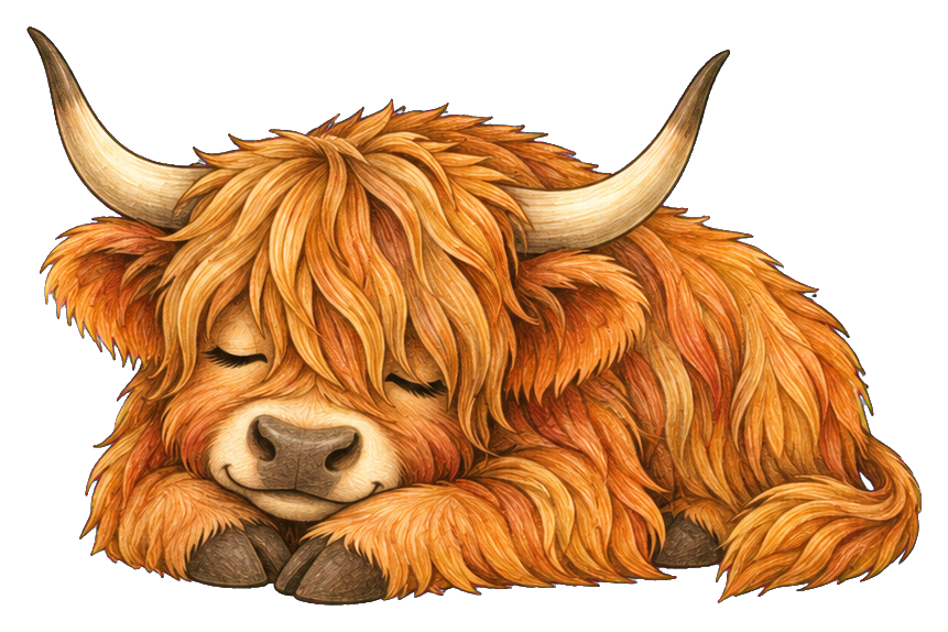 Preview for Highland Cow Nap Time