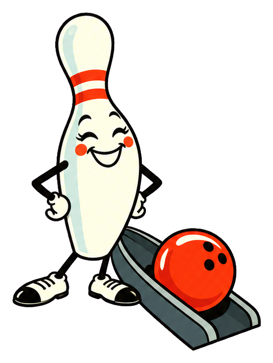 Preview for Retro Bowling Gutter Ball Pin