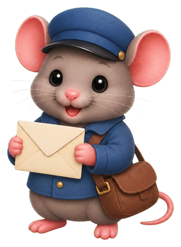 Preview for Mouse Mail Blank Sticker