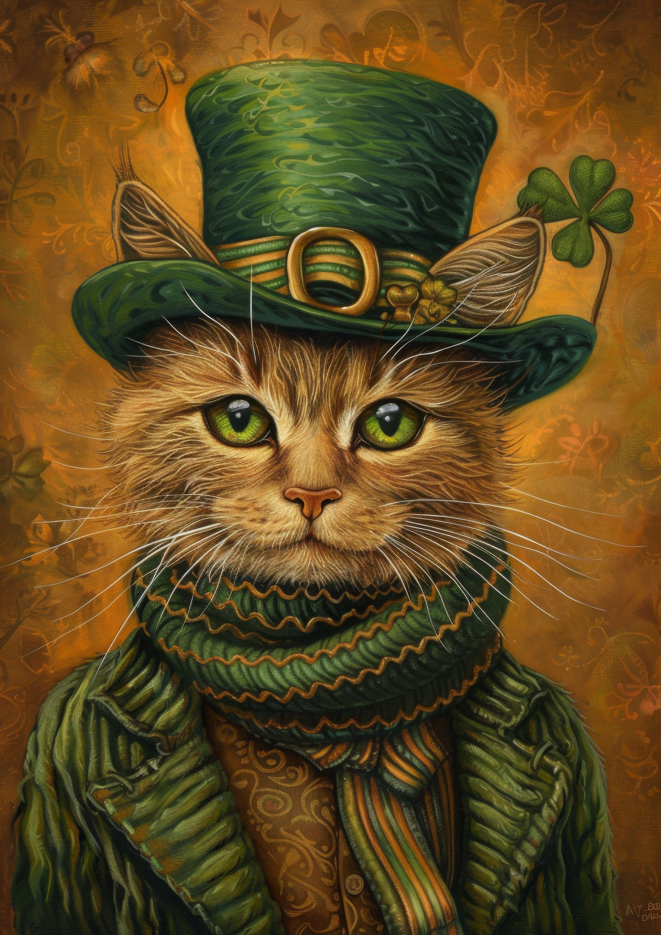 Preview for Lucky-cat-st-patricks-day-fashion-background-9486a