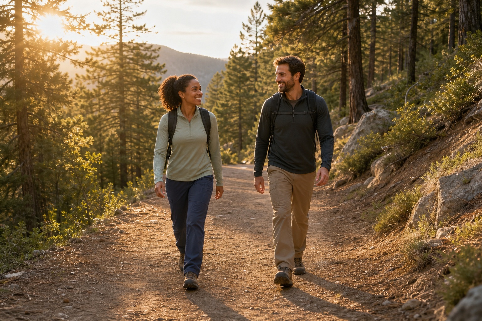Preview for Trail Friends Hiking Background