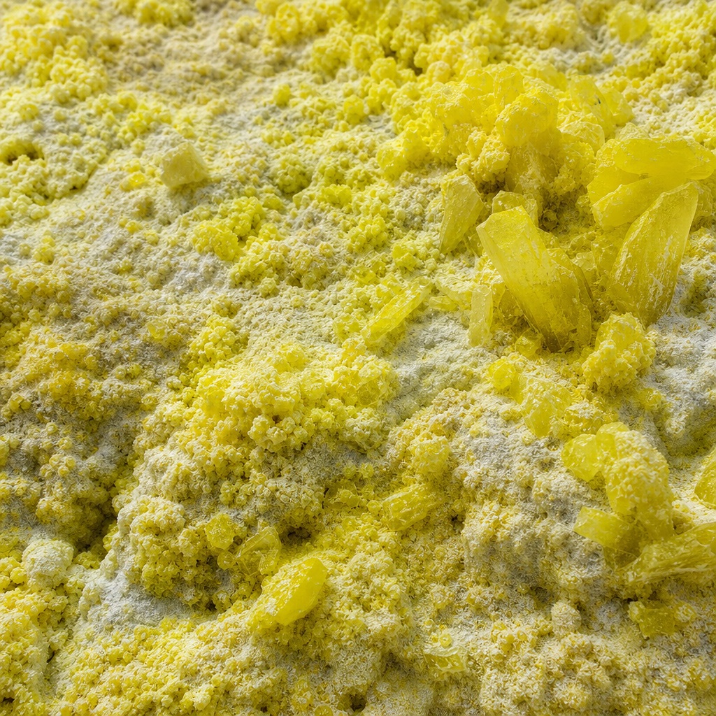 Preview for Yellow Volcanic Texture Background