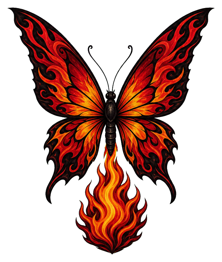 Preview for Rebirth Flame Butterfly Sticker