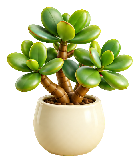 Preview for 3d Houseplants Jade Plant