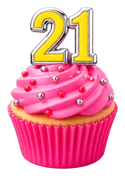 Preview for 21 Cupcake Birthday Sticker