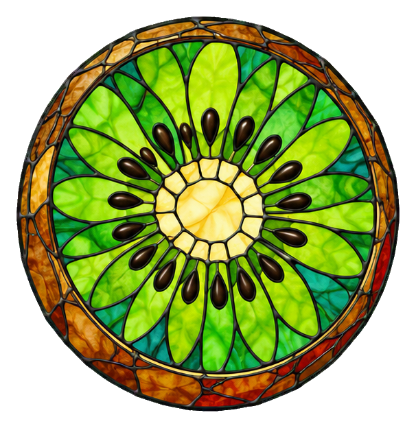 Preview for Stained Glass Fruit Kiwi