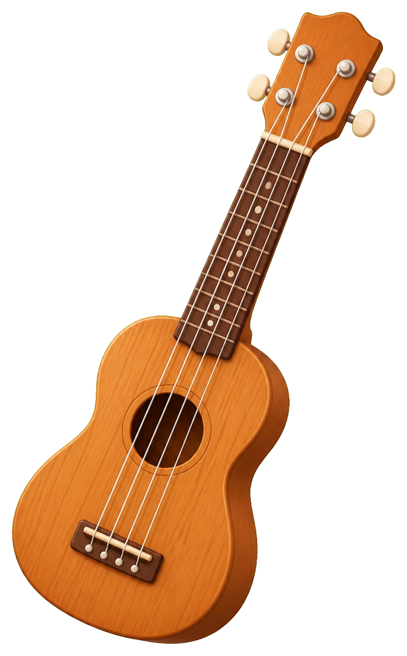 Preview for Ukulele Sticker For Music And Party Designs