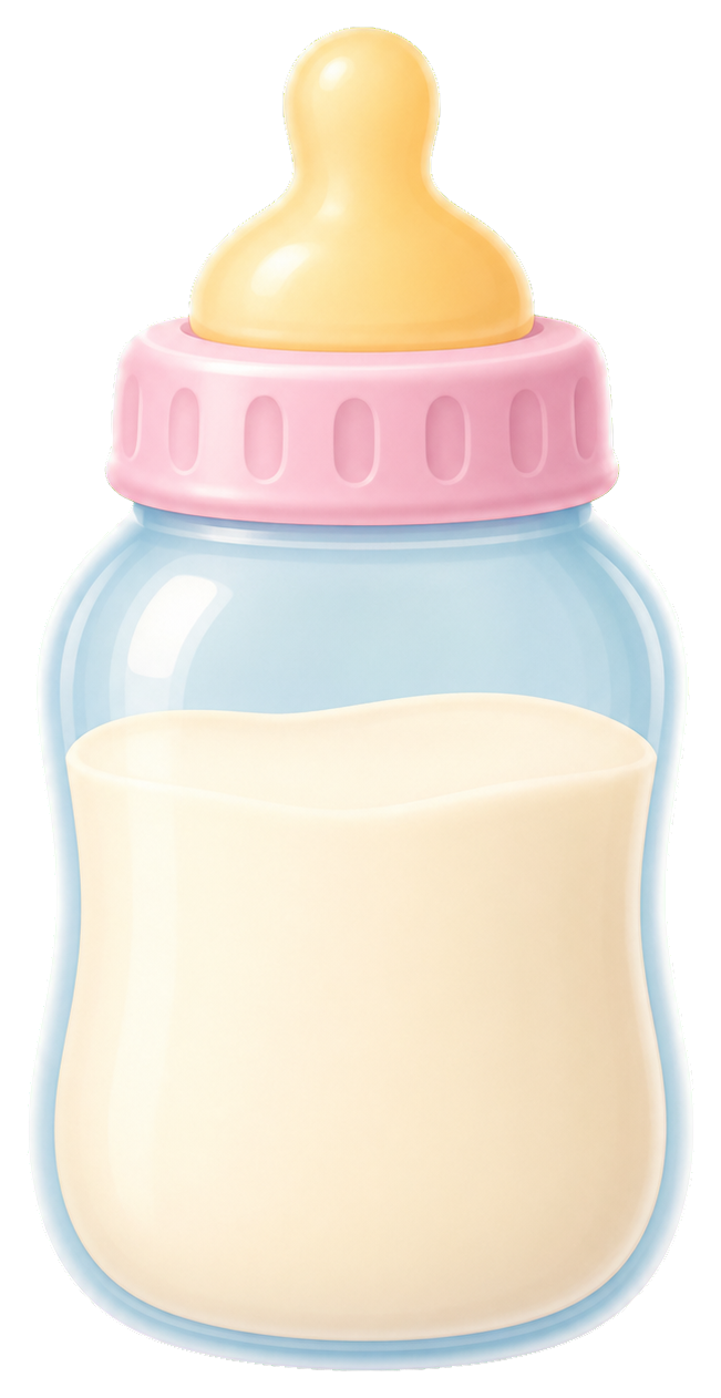 Preview for Baby Bottle Sticker Graphic