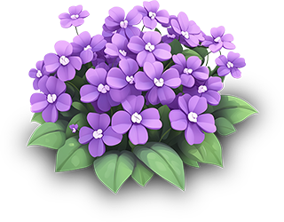 Preview for Violet-flower-bouquet-illustration-flora-sticker-48f2a