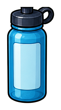 Preview for Blank Water Bottle Sticker