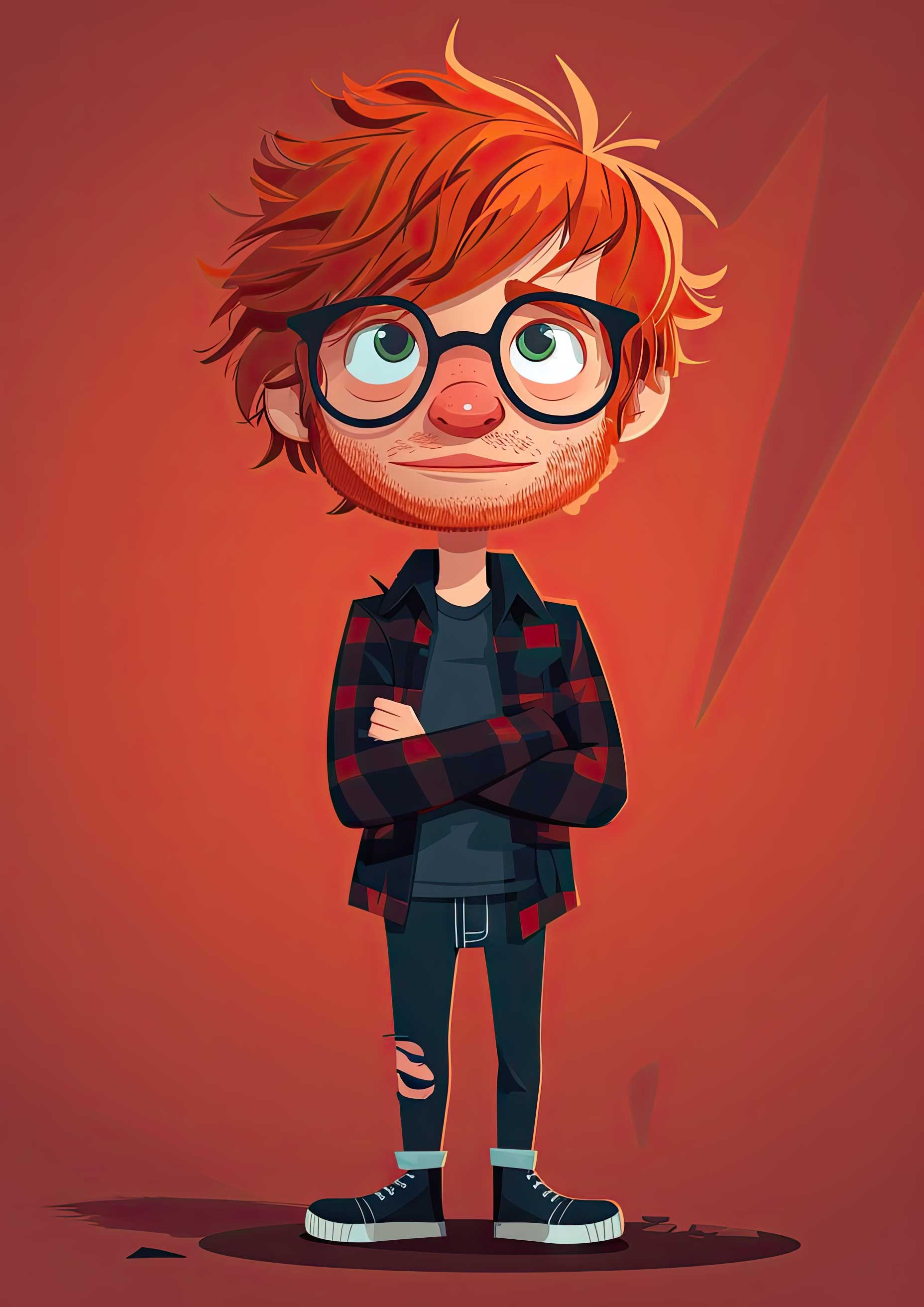 Preview for Cartoon-boy-illustration-celebrities-background-7ff8a