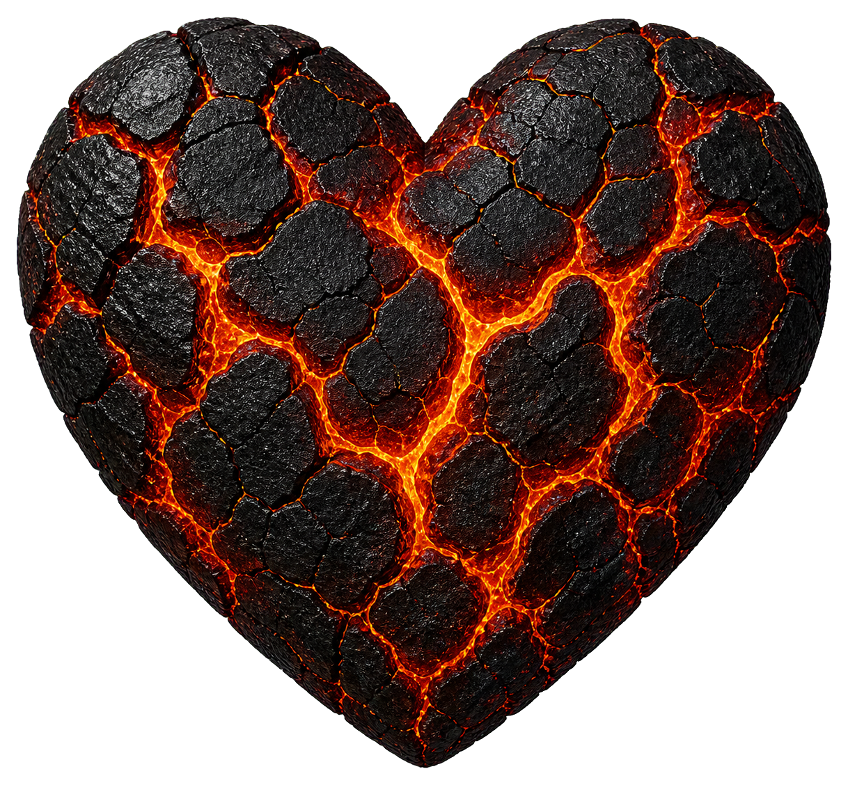 Preview for Lava Rock Heart Sticker