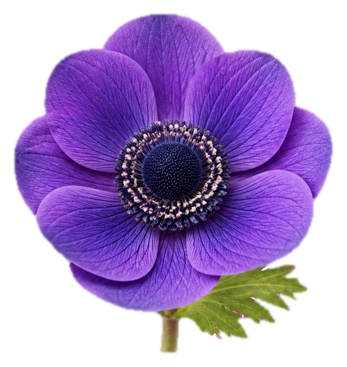 Preview for Violet Anemone Flower Sticker