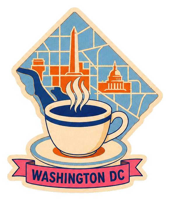 Preview for Washington Dc Coffee Map Sticker