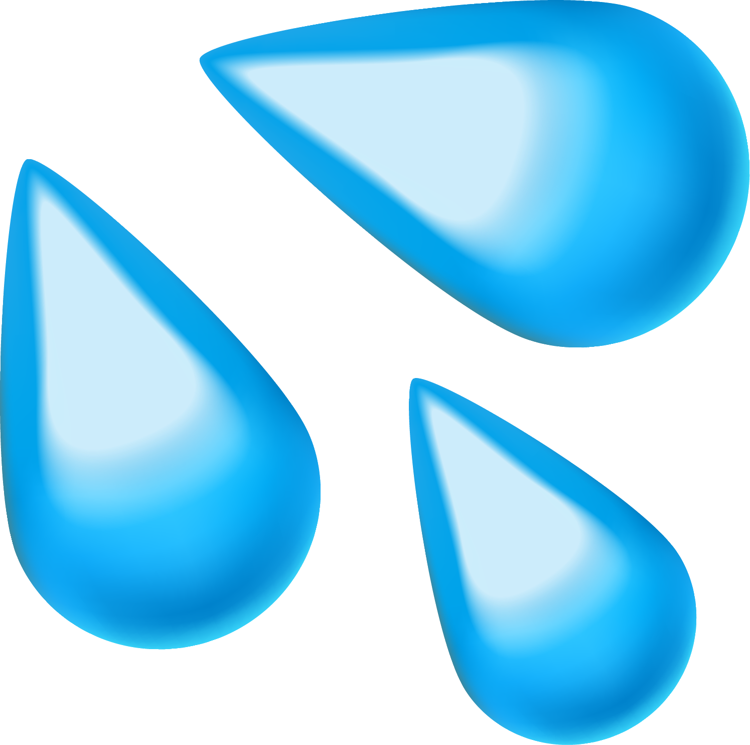 Preview for Blue-water-droplets-icon-emoji-props-sticker-4f0d2