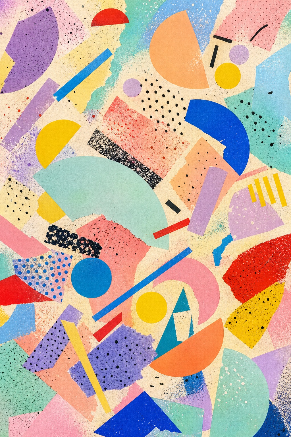 Preview for Pastel Punch Abstract Retro Background