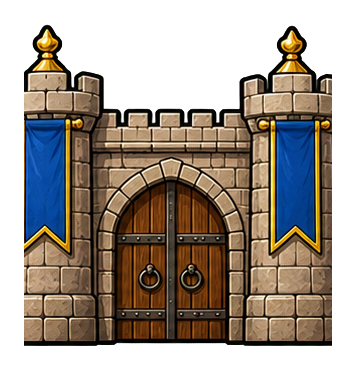 Preview for Castle Gate Sticker For Fantasy Designs