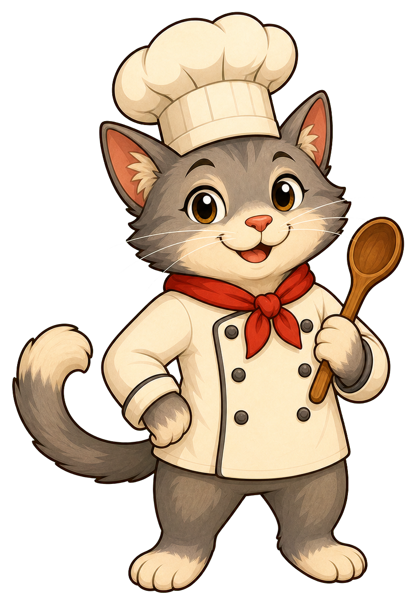 Preview for Chef Cat Sticker Graphic