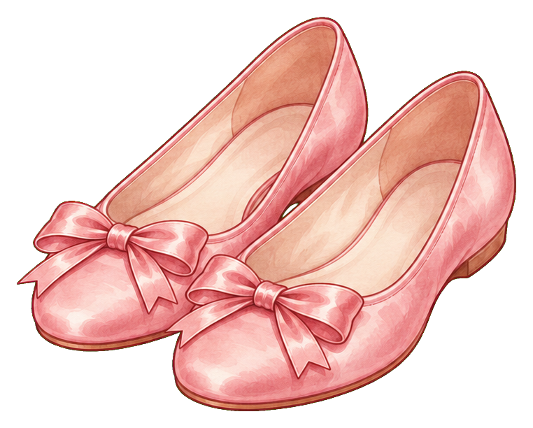 Preview for Coquette Ballet Flats With Bows