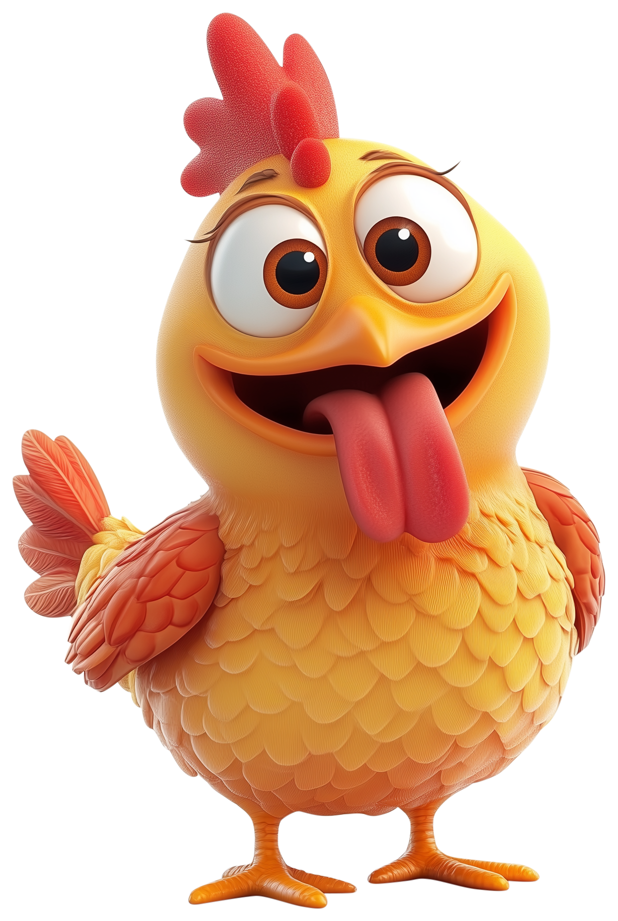 Preview for Cute Chicken Emoji Sticker