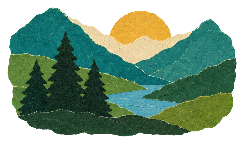 Preview for Torn Paper Landscapes Pine Valley