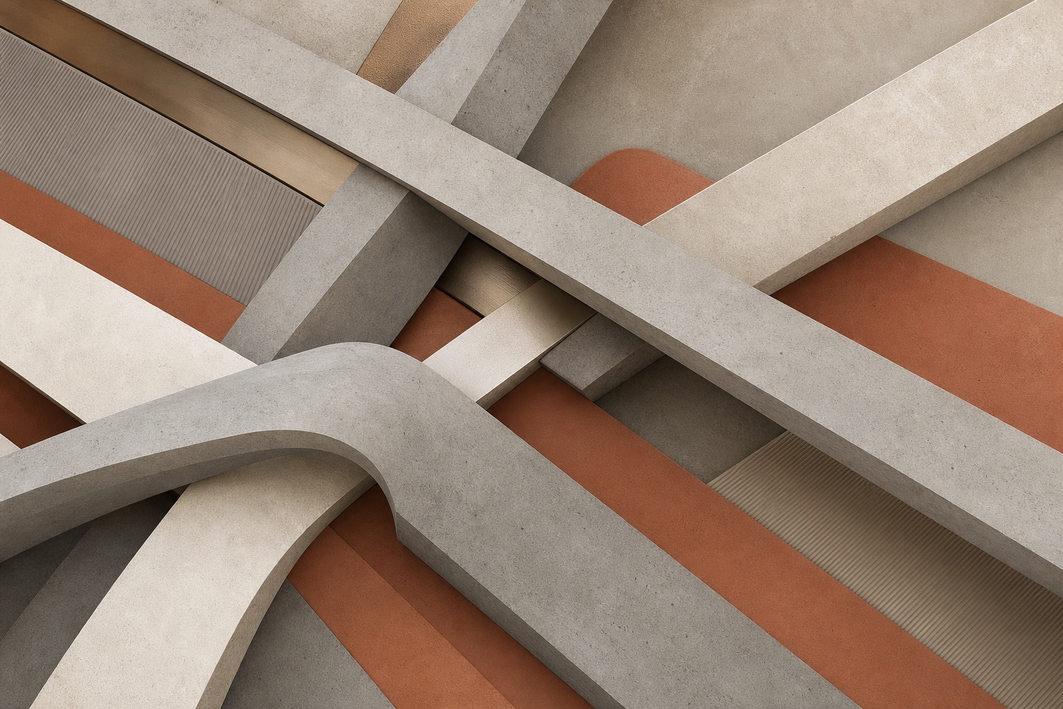 Preview for Warm Concrete 3d Line Framework Background